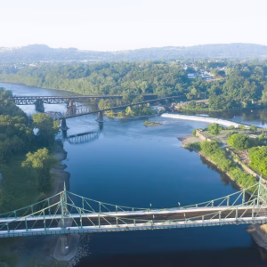 A view of the City of Easton's beautiful landscape.